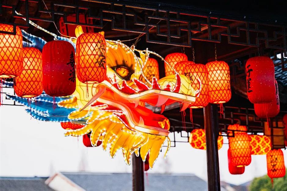 来水乡古镇迎蛇年!开启别具风情的春节游