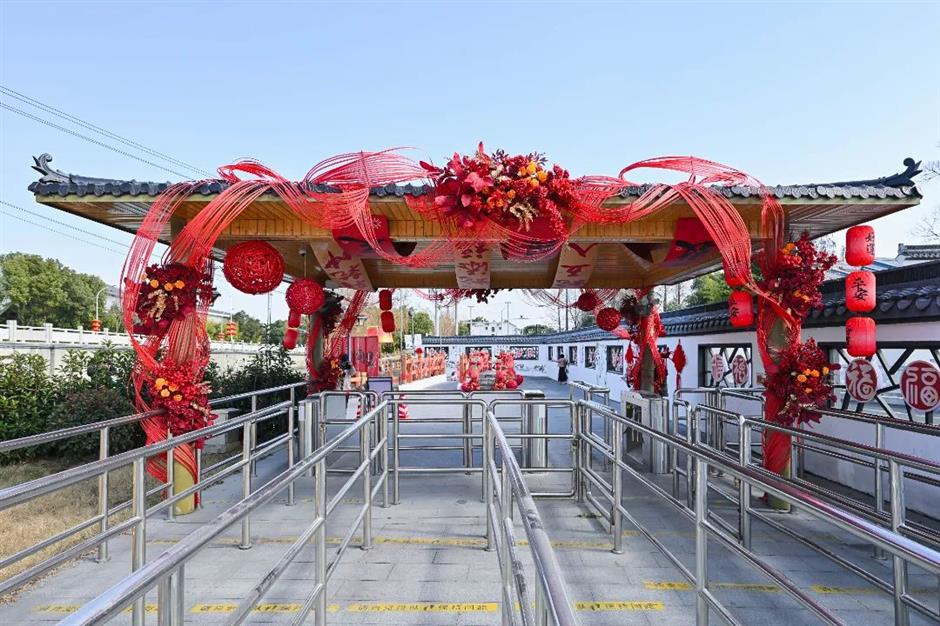 来水乡古镇迎蛇年!开启别具风情的春节游