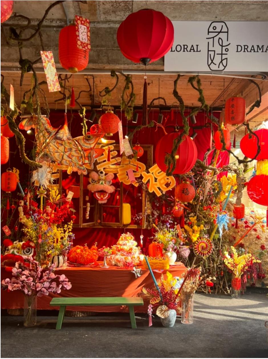 上海市中心年味最浓的花艺展!免费打卡超出片爆款美陈