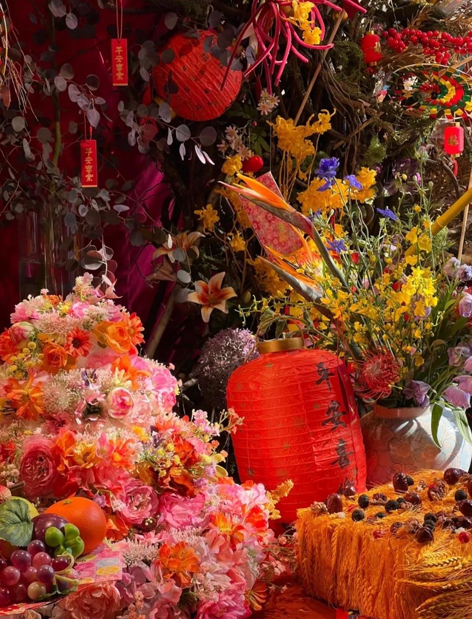 上海市中心年味最浓的花艺展!免费打卡超出片爆款美陈