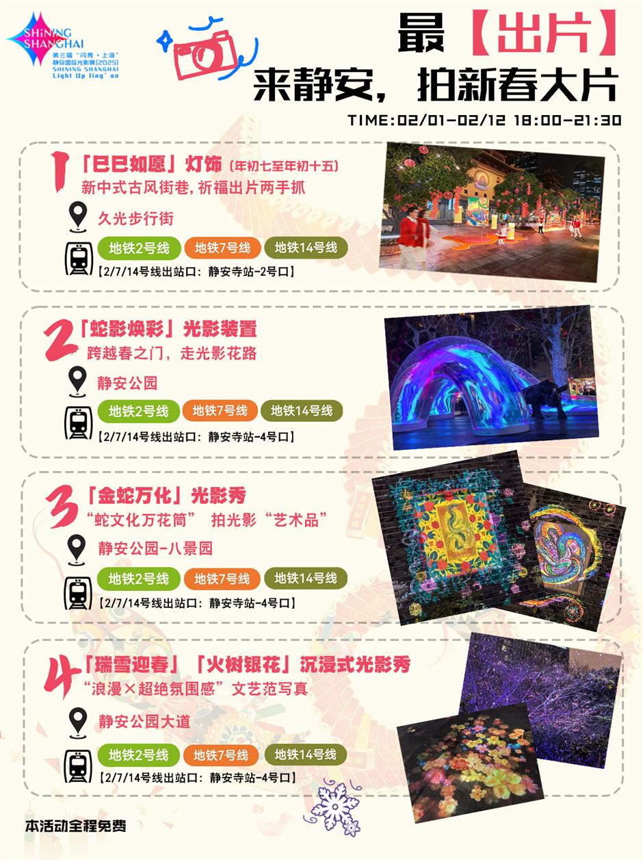 最后一周!魔都C位夜游灯光秀超全打卡攻略