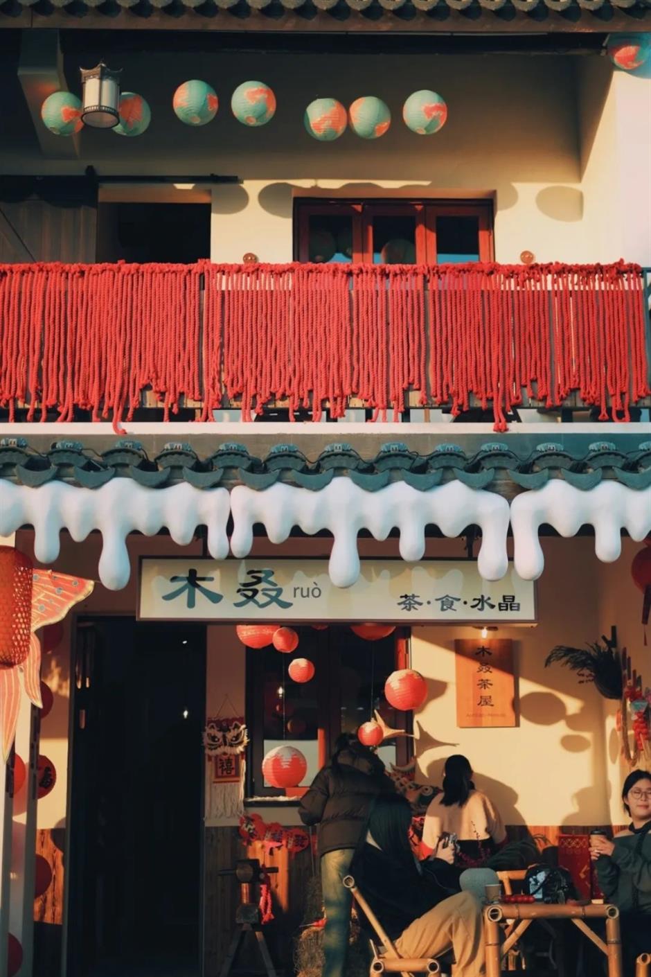 不出正月都是年!魔都网红村升级,这不打烊的浓浓烟火气