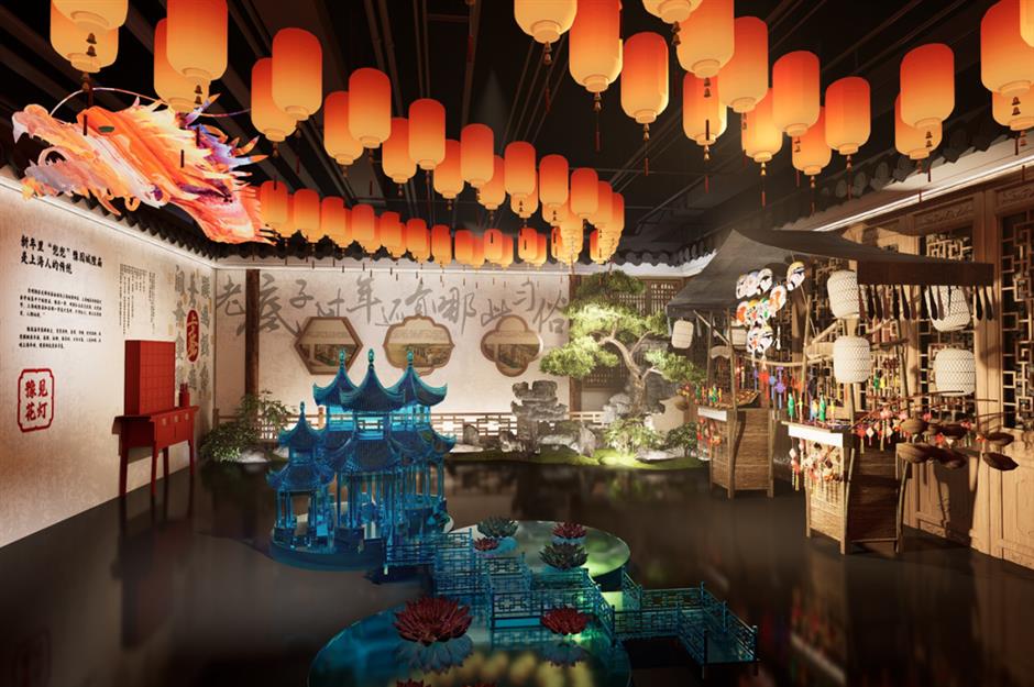 Not just the lantern festival! The treasure exhibition in Yu Garden is a Chinese aesthetic ceiling, which many people are not aware of.
