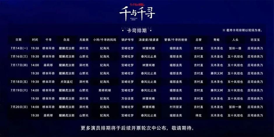 久等啦!日版《千与千寻》终于来了