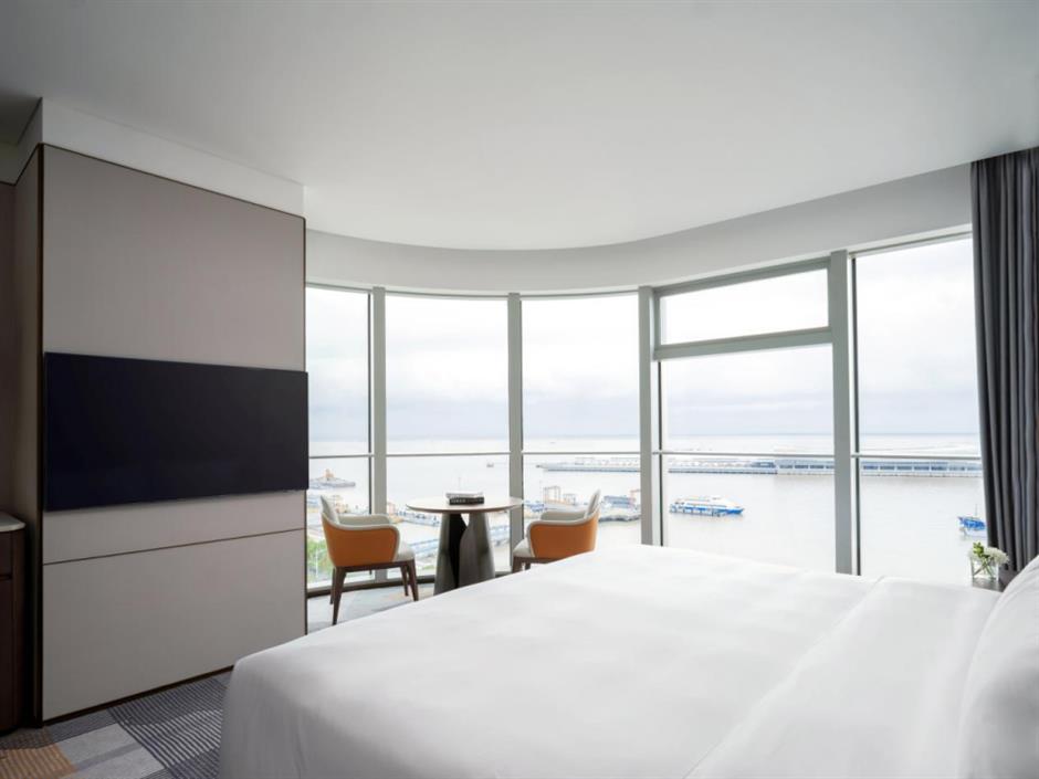 宝山滨江看日出宝藏