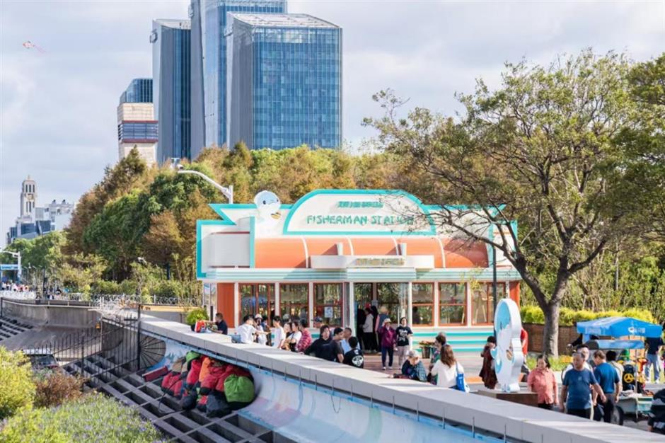 宝山滨江看日出宝藏