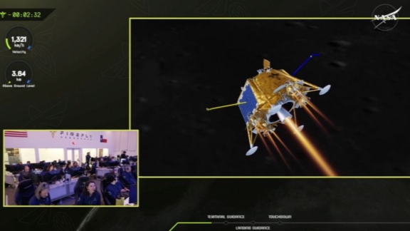 Private US company aces lunar landing on first mission