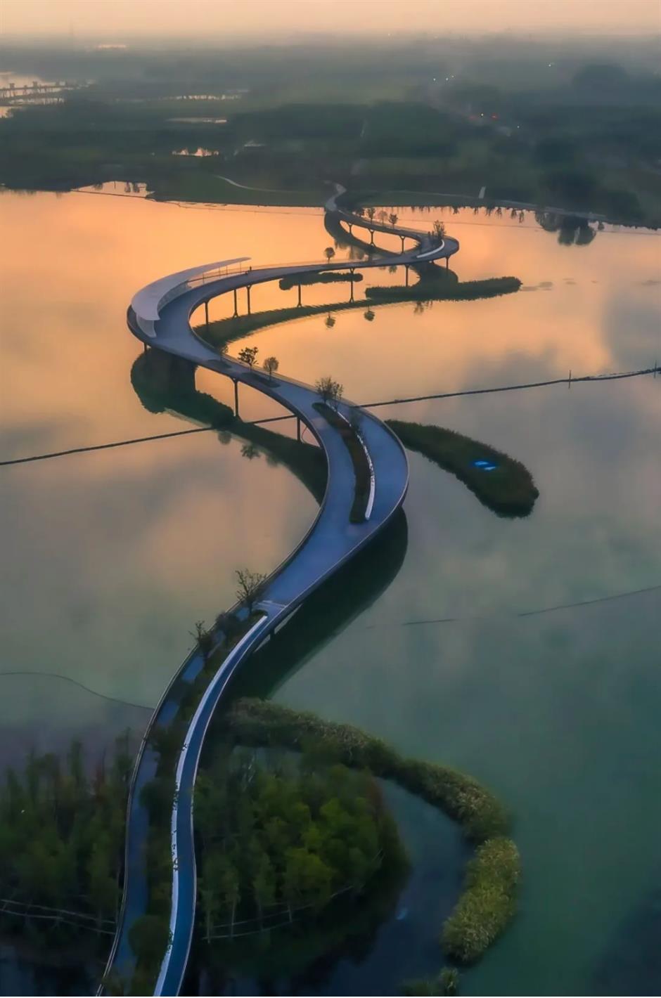 这条滨水线已开通!23公里,骑行友好,景色封神