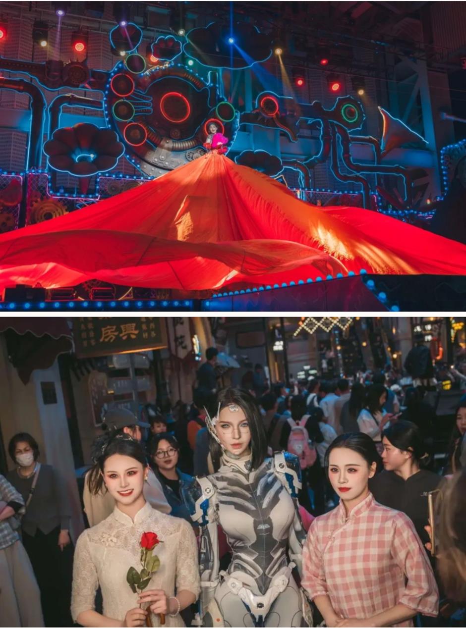 This scenic spot in Shanghai takes you on a journey through the space-time realm.