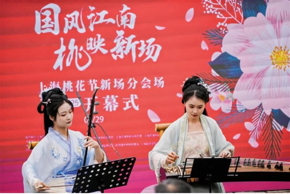 桃花开了!来新场赴一场落英缤纷的春日之约 ,开启