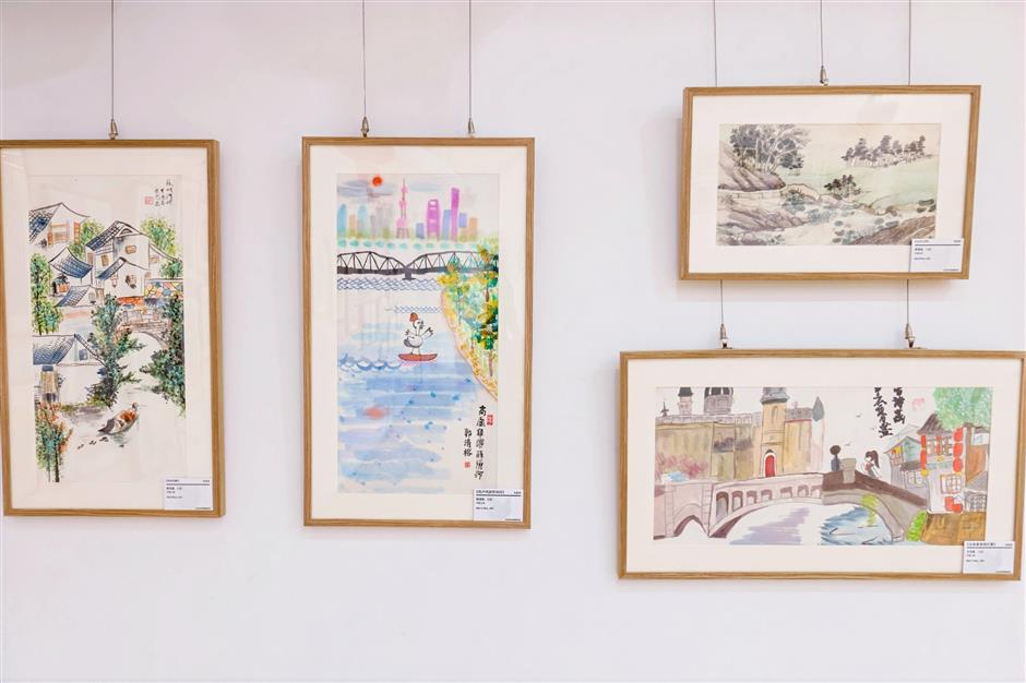 Zhujiajiao international art season, youth ink art competition launched