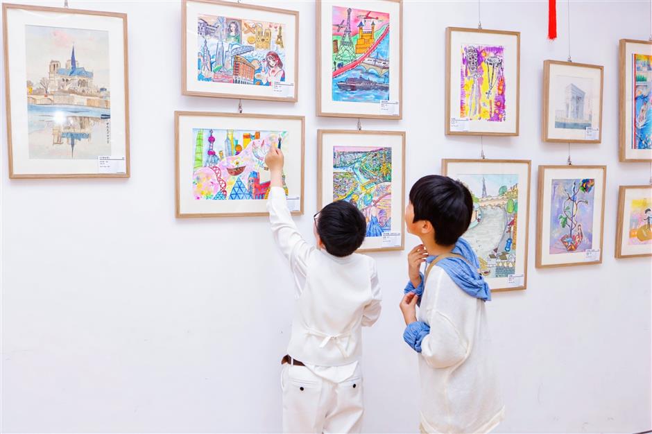 Zhujiajiao international art season, youth ink art competition launched
