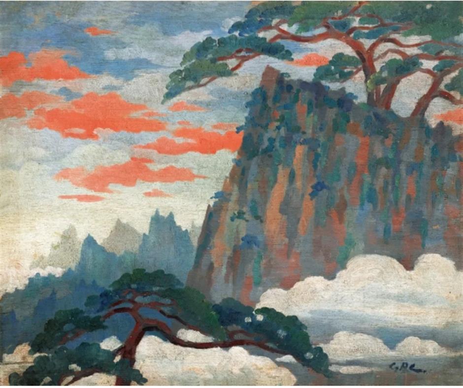 油画展中国第一代油画家周碧初,超多作品首次亮相上海