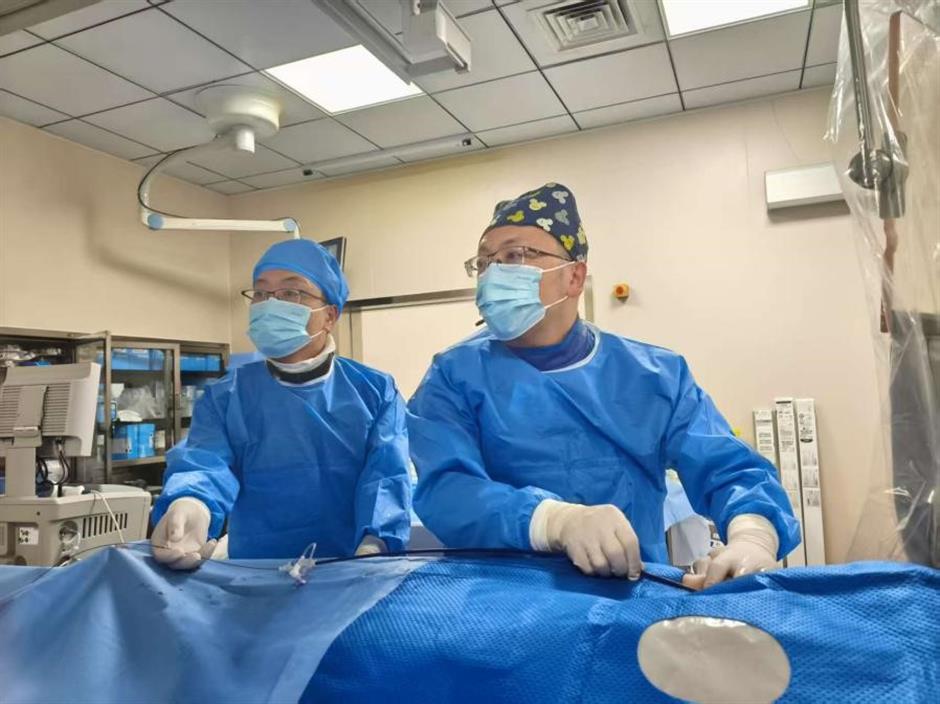 City hospital uses innovative material to banish patient's headaches