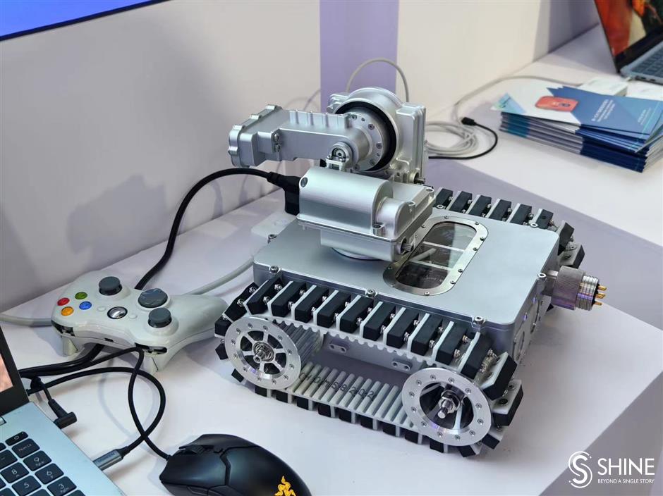 Polar robots, quantum computing and other advanced technologies dominate interest at Shanghai exhibition