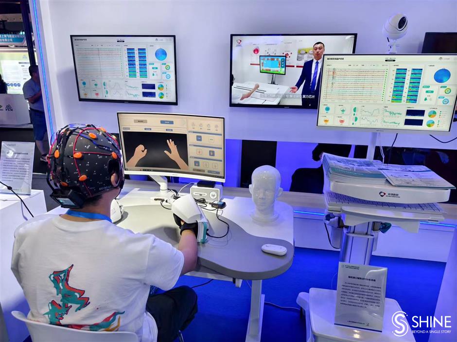 Polar robots, quantum computing and other advanced technologies dominate interest at Shanghai exhibition