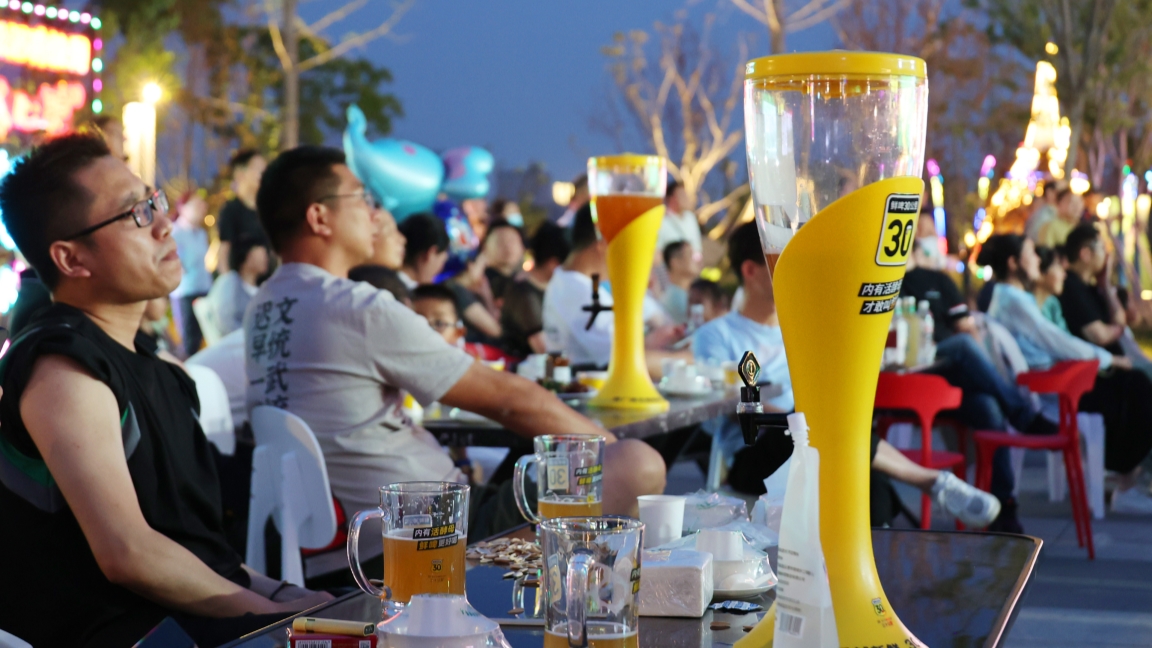 Goal! China's grassroots football scores economic wonder