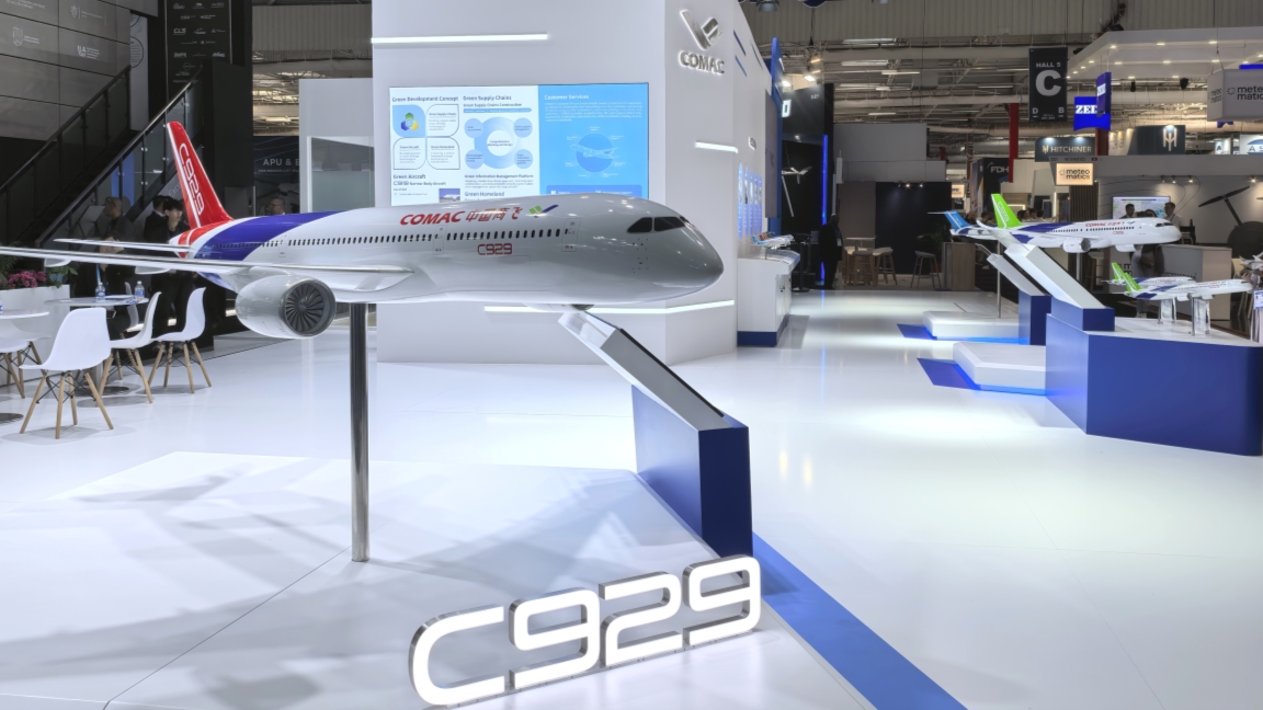 COMAC's quiet presence at Paris Air Show reflects steady, strategic progress