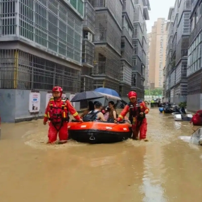 Over 53,000 people evacuated in central China amid heavy rainfall
