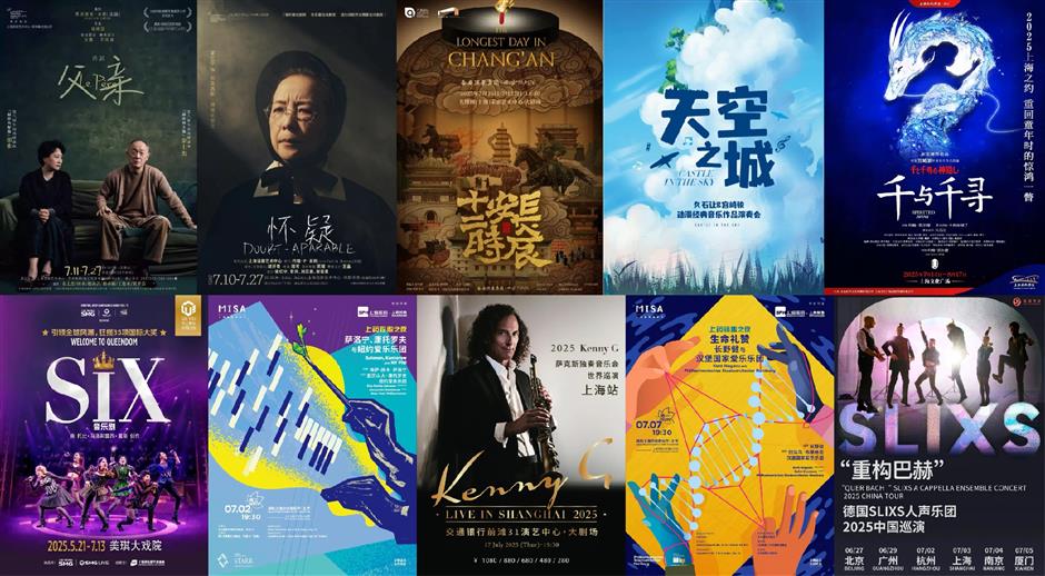 Sporting events, exhibitions & performances in July