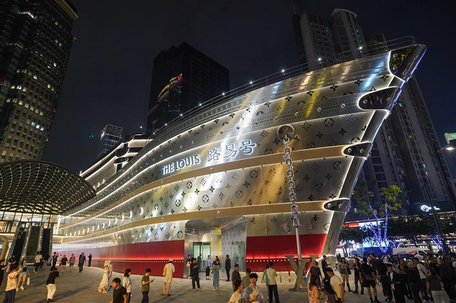 [First in Shanghai] Grand openings of LV, adidas stores in Shanghai redefine luxury and lifestyle