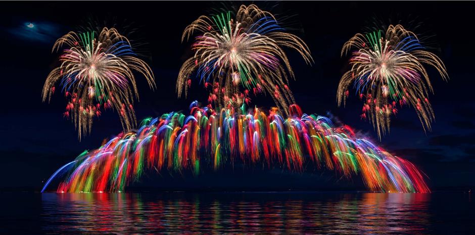Fireworks magic and coastal adventures all in Qidong