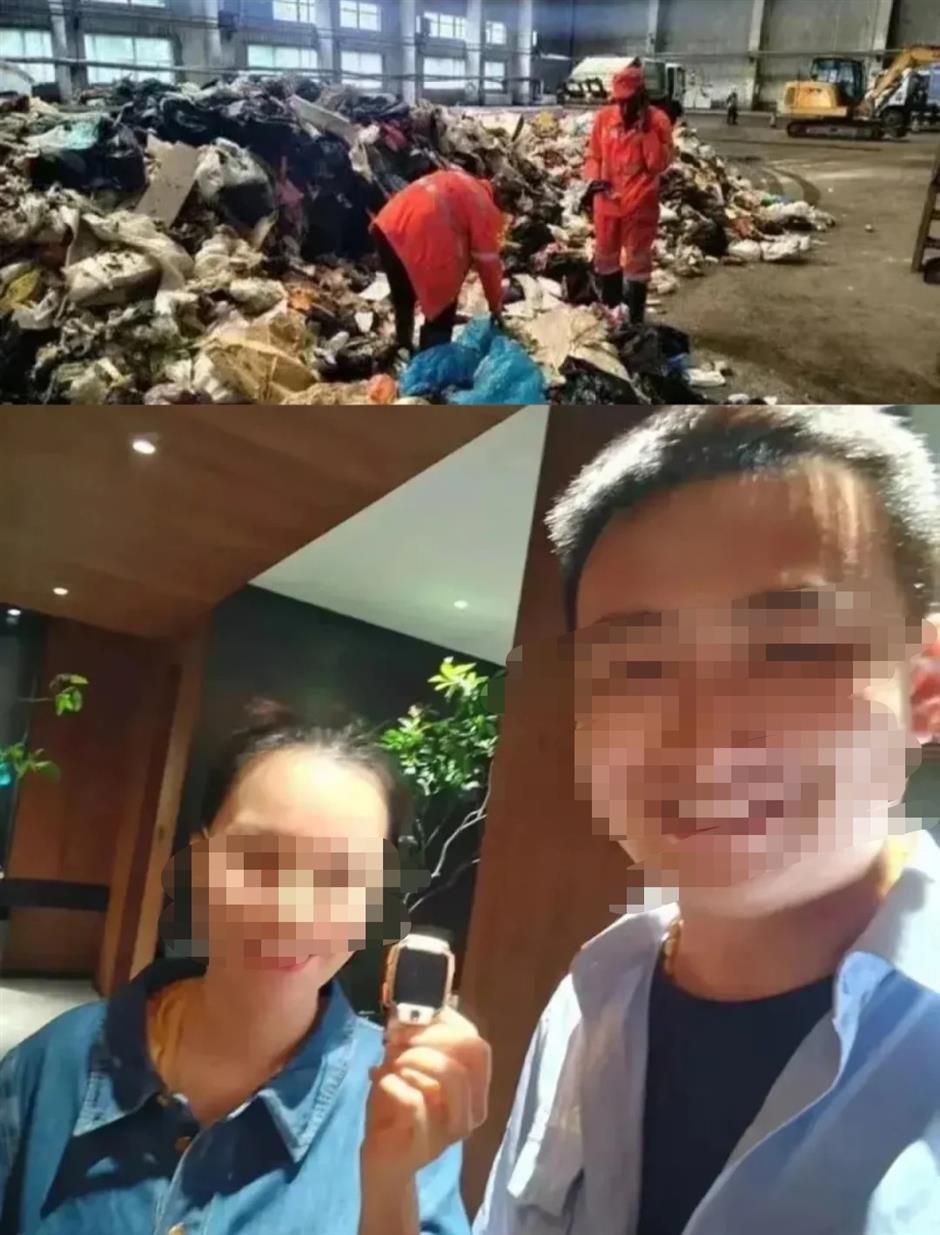A smartwatch in a trash raises questions about public service costs