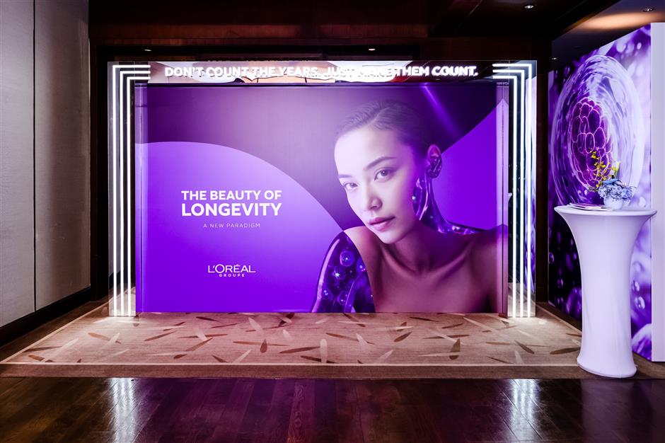 L'Oréal promotes 'the Beauty of Longevity' concept in China