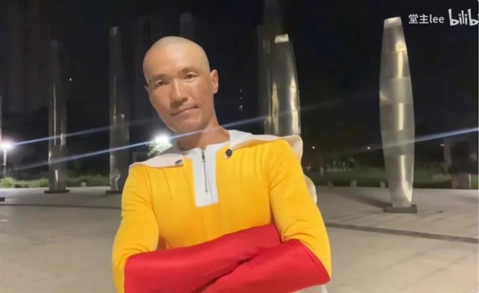 20,000-km run and 300,000 push-ups – all inspired by a cartoon