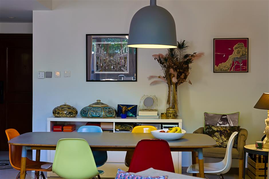 A nest of memories: inside Emilie's eclectic, light-filled home in Xuhui