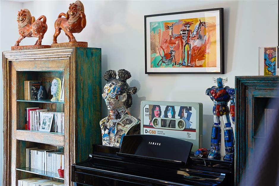 A nest of memories: inside Emilie's eclectic, light-filled home in Xuhui