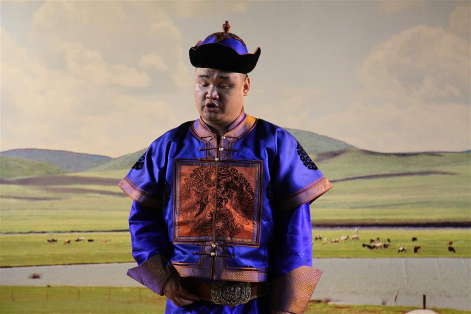 Traditional Mongolian throat singing echoes across generations