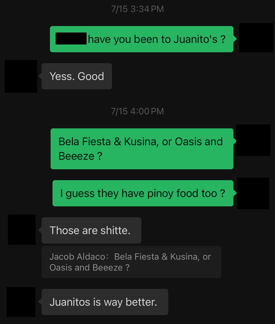 [Nightlife] Juanit's...Filipino Food SO Good, It's in a... Bar