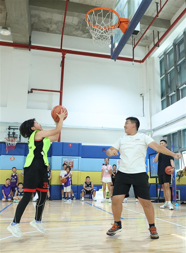 Youth power escalates: 'Sports For Everyone' project advances to city-level tournament, igniting girls' passion for basketball