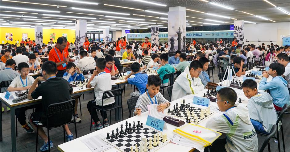 Tournament promotes chess on campus and youth development
