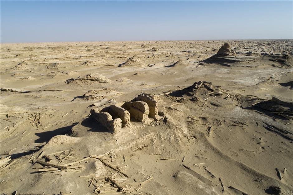 'Great Green Wall' along the Old Silk Road