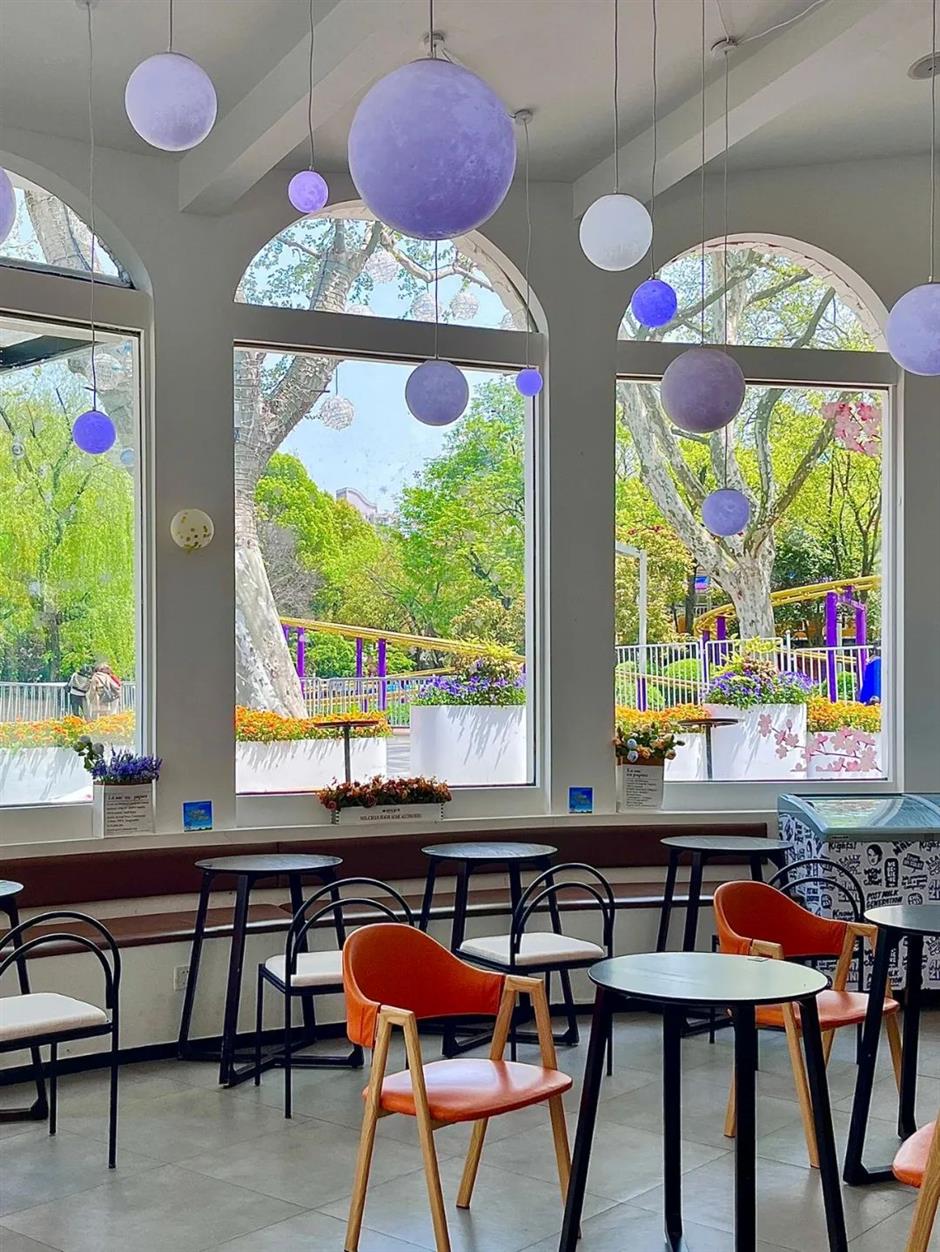 絕美窗景!上海這些公園咖啡館,一眼清涼