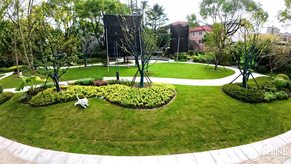 Another green space opens to public in Shanghai, winning kudos