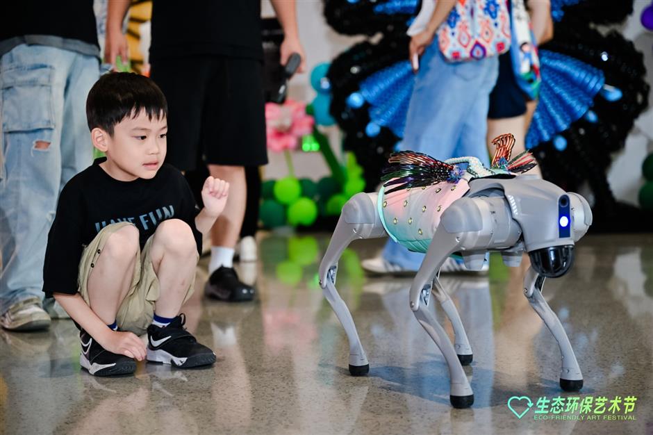 In the artistic eco-friendly orbit at West Bund