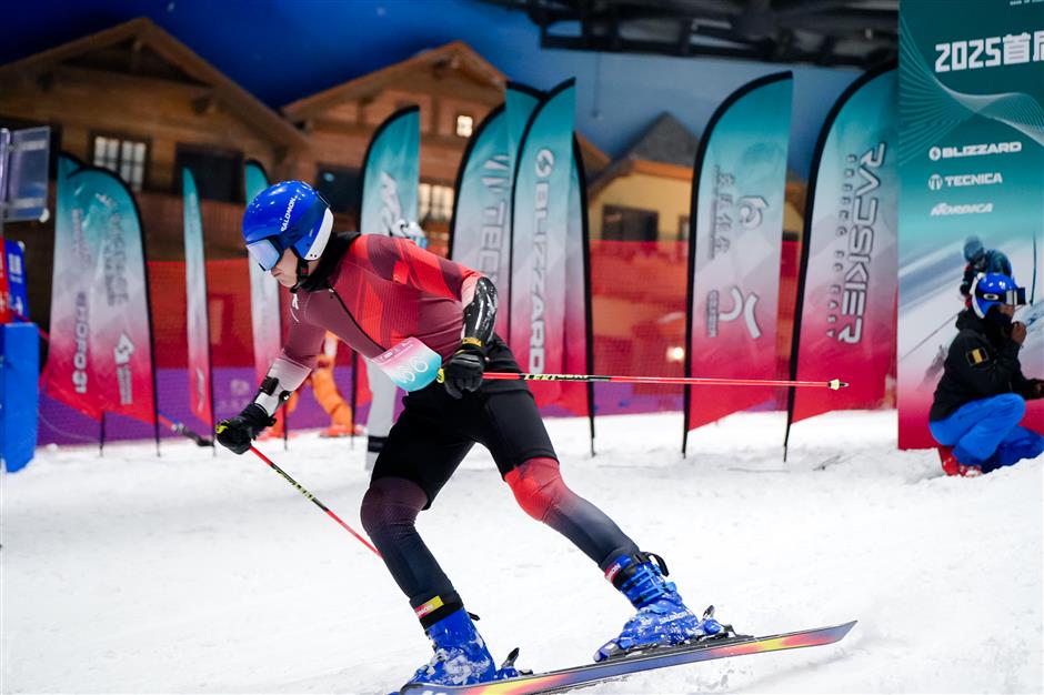 L*SNOW ski resort promotes alpine skiing with Vienna ski body