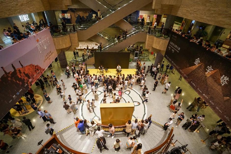 观众277万人次,总营收7.6亿,上海博物馆古埃及文明大展创下多项世界纪录昨晚闭幕
