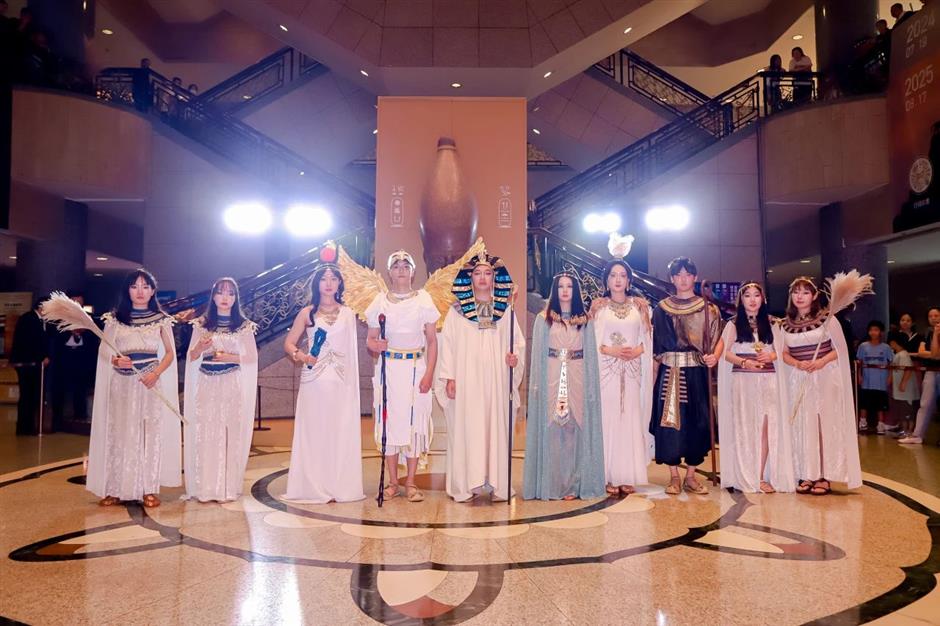 观众277万人次,总营收7.6亿,上海博物馆古埃及文明大展创下多项世界纪录昨晚闭幕