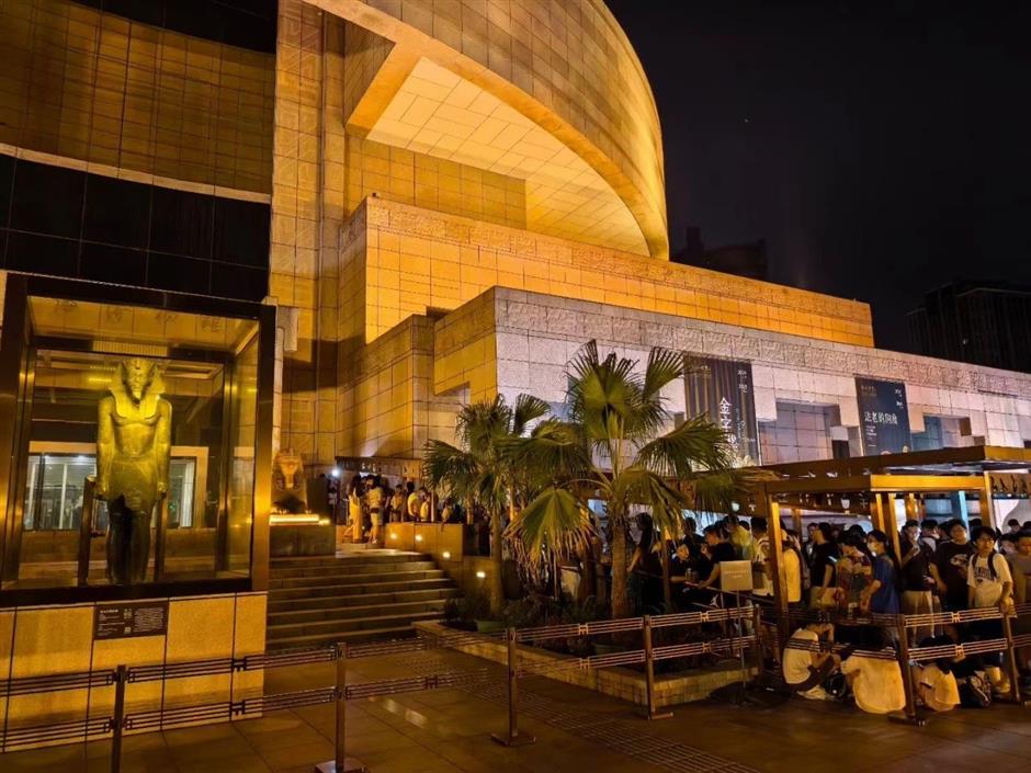 观众277万人次,总营收7.6亿,上海博物馆古埃及文明大展创下多项世界纪录昨晚闭幕