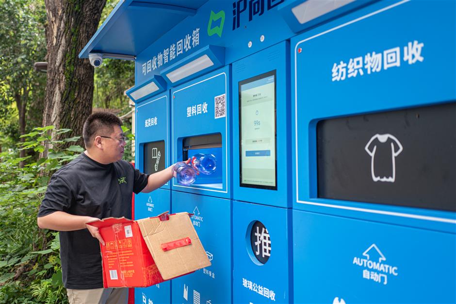 In Shanghai, green is more than just a color and the transition is well under way