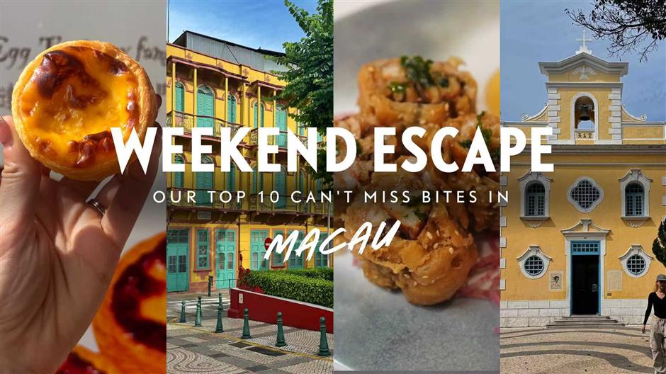 [Weekend Escape] Our Top 10 Can't Miss Bites in Macau