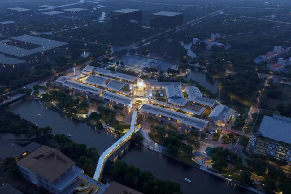 Asia's biggest shopping complex taking shape in Qingpu