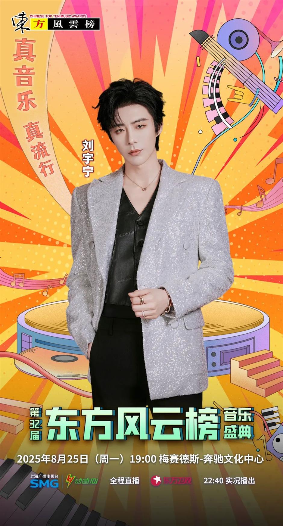 这阵容绝了!东方风云榜音乐盛典全阵容官宣