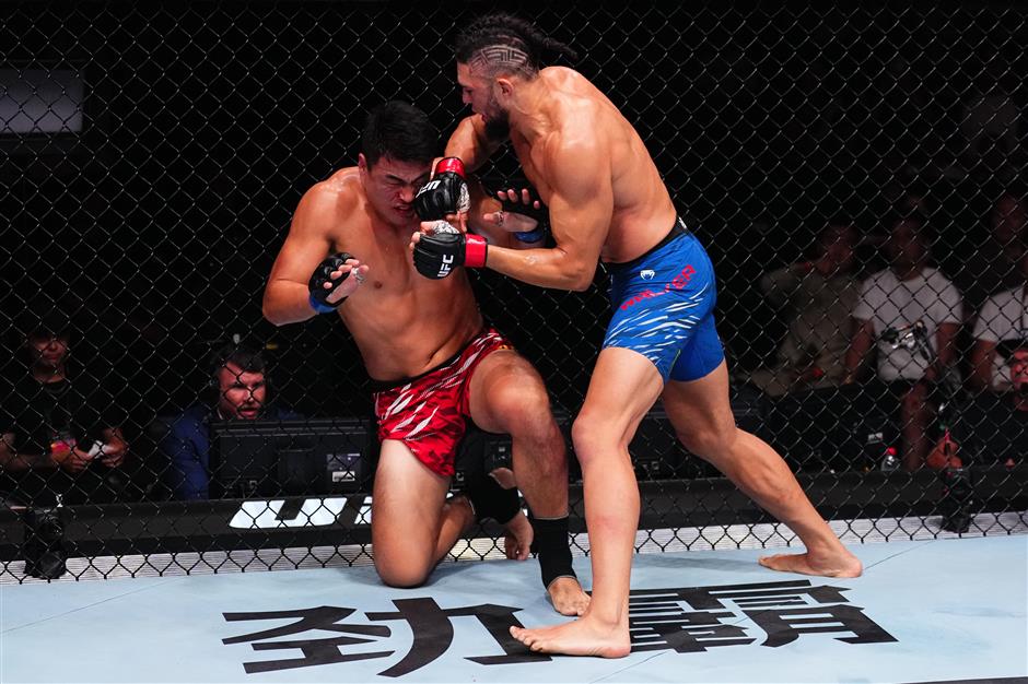 UFC Fight Night returns after an eight-year absence to light up Shanghai