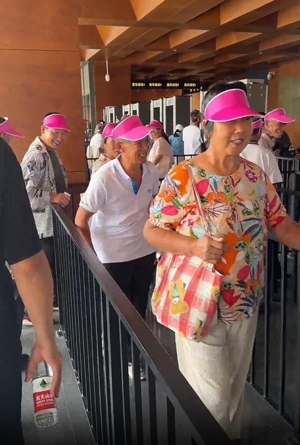 Charity begins at home: Influencer takes elderly villagers on free trip