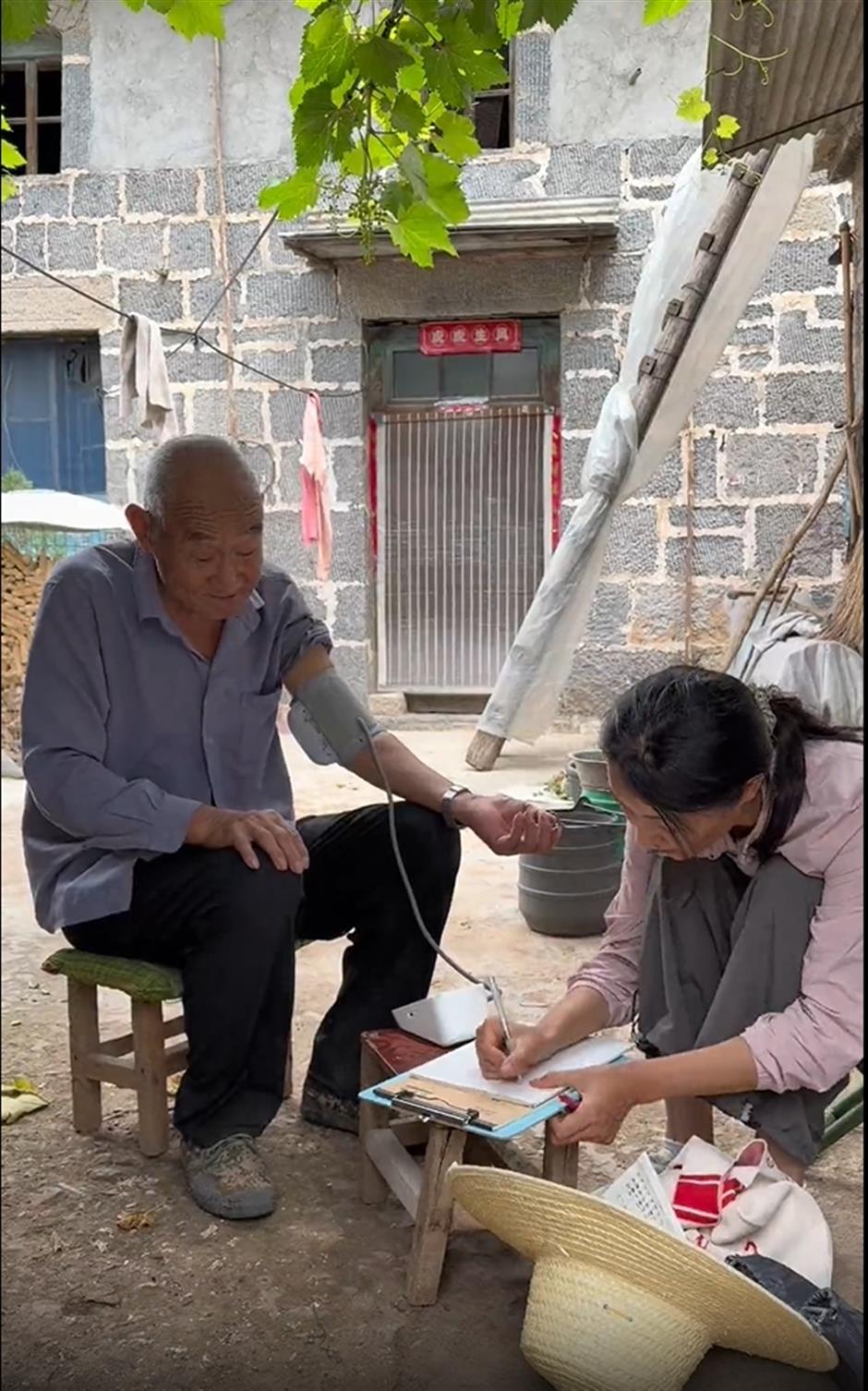 Charity begins at home: Influencer takes elderly villagers on free trip
